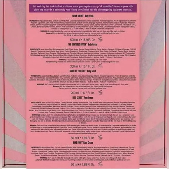 Soap & Glory Pick of the Pink Gift Set Original Pink, Rose & Bergamot - Picture 3 of 9